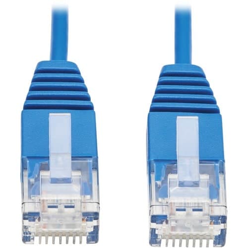 3FT CAT6 GIGABIT ENET CABLE MOLDED ULTRA-SLIM RJ45 M/M BLUE