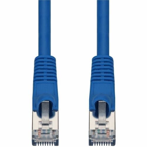50FT BLUE CAT7 S/FTP PVC SNAGLESS BUBBLE BOOT PATCH CBL