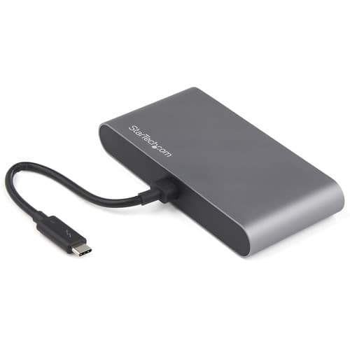 THUNDERBOLT 3 MINI DOCK DUAL 4K UNIVERSAL LAPTOP DOCKING STATION