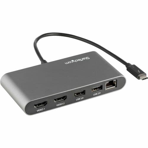 THUNDERBOLT 3 MINI DOCK DUAL HDMI 4K