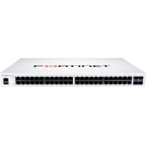 FORTISWITCH-148F-FPOE IS A PERF/PRICE COMPETITIVE L2+ MGMT SW