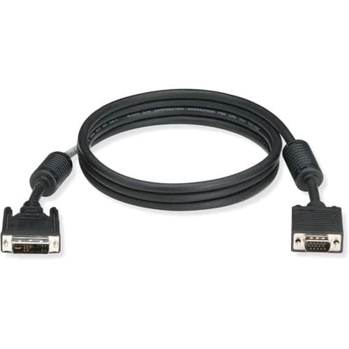 10FT DVI-A TO HD15 M/M CABLE DVI-A MALE STRAIGHT HOOD/VGA HD15