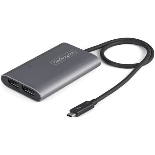 THUNDERBOLT 3 TO DUAL DISPLAY PORT ADAPTER TB3 TO DP CONVERTER