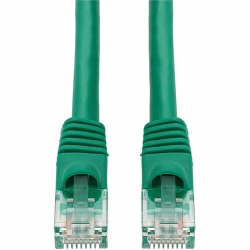 7FT GREEN CAT5E UTP PVC SNAGLESS BUBBLE BOOT PATCH CBL