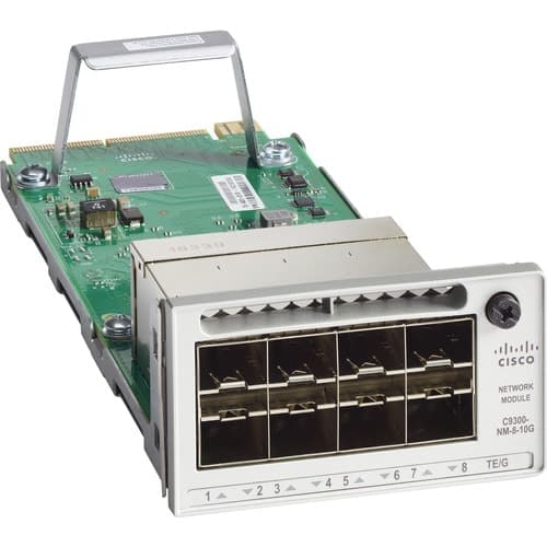 CATALYST 9300 8 X 10GE NTWK MOD SPARE                             R