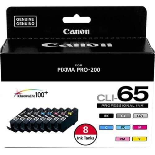 CLI-65 EIGHT CLR INK TANK PACK
