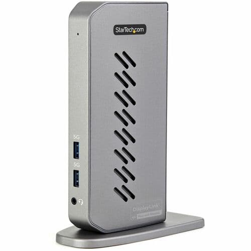 USB C USB A DOCK DUAL MONITOR HYBRID UNIVERSAL ETHERNET HDMI DP