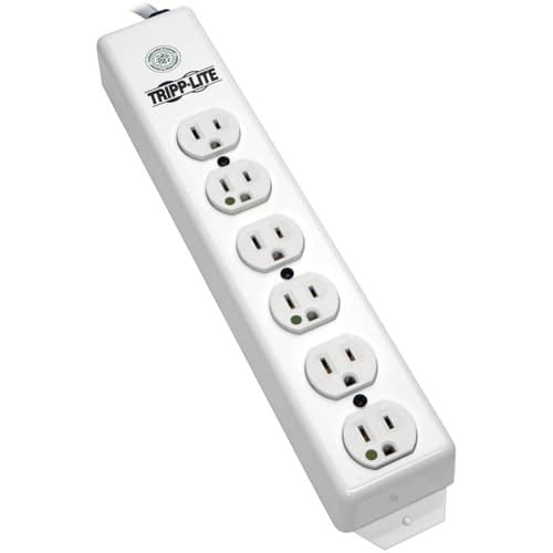 6 OUTLET MEDICAL HG POWER STRIP HOSPITAL NOT FOR PATIENT CARE 1.5FT