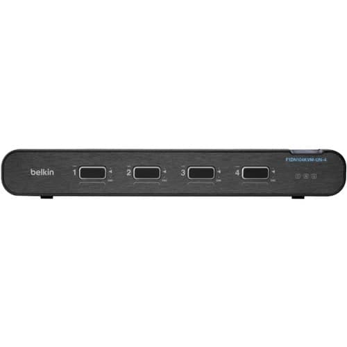 4-PORT SINGLE HEAD DP/HDMI TO DP/HDMI VIDEO SECURE DT KVM SW