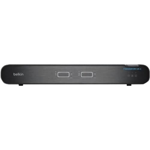 2-PORT DUAL HEAD DP/HDMI TO DP/HDMI VIDEO SECURE DT KVM SW
