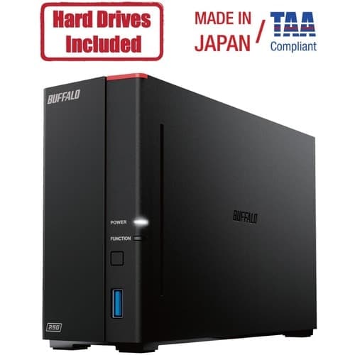 2TB LINKSTATION 710D NAS 1X2TB HD INCLUDED 2.5 MULTI-GBE