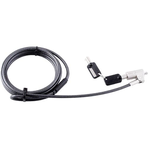 ULTRA-SLIM NANO KEY CABLE LOCK FITS NANO LOCK SLOT ON HP LAPTOPS
