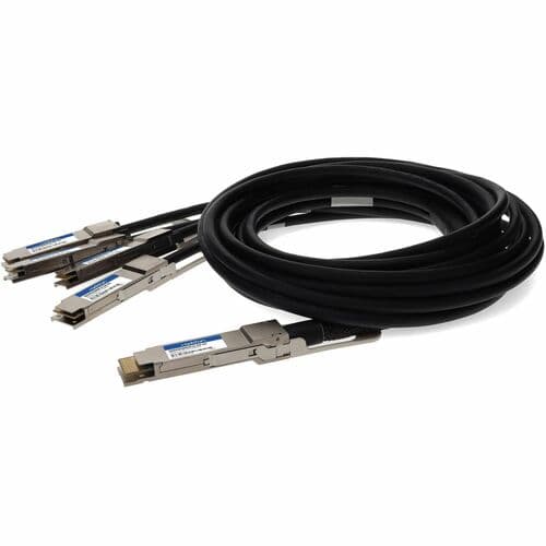 QDD-4QSFP28-400-CU2-5M COMP TAA 200G-CU PASSIVE TWINAX DAC 2.5M