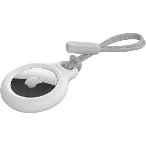 SECURE HOLDER WITH STRAP FOR AIRTAG WHITE 03-RETAIL BOX