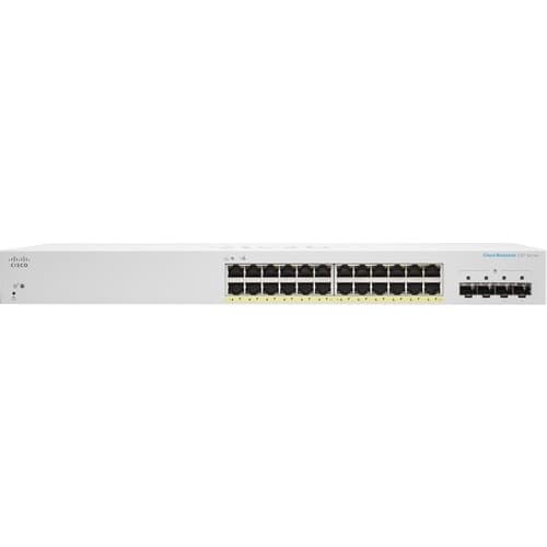 CBS220 SMART 24PORT GE POE 4X1G SFP
