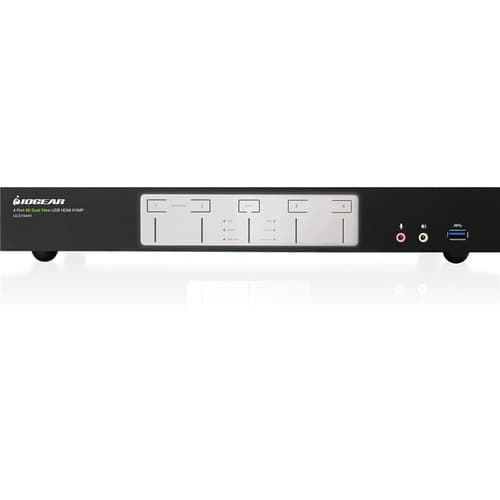 4-PORT 4K DUAL VIEW KVMP HDMI TAA