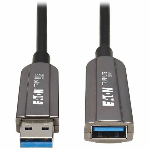 30M USB-A FIBER ACTIVE OPTICAL CABLE EXTENSION REPEATER M/F