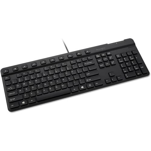 SIMPLE SOLUTIONS WIRED KEYBOARD WITH SMART CARD READER (CAC)
