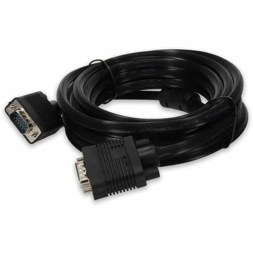 3FT (1M) VGA TO VGA MALE TO MALE CABLE BLACK