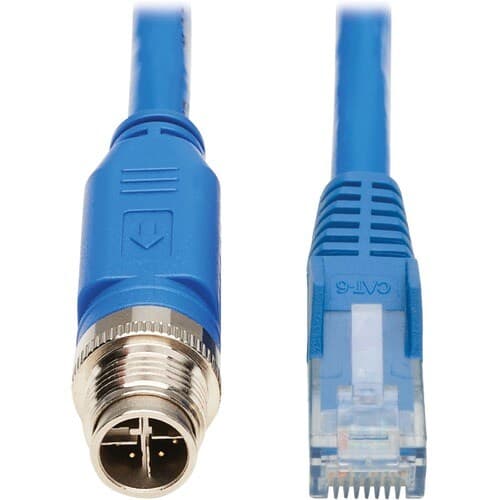 3M CAT6 M/M ENET M12 XCODE 1G UTP CMR-LP POE M12 RJ45 CABLE
