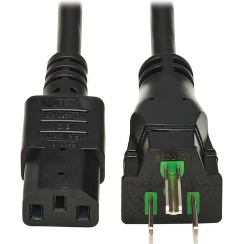6FT SAFE-IT POWER CORD HOSPITAL MEDICAL GRADE 5-15P TO C13 CORD