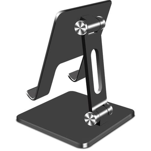 ADJUSTABLE SMARTPHONE AND TABLET STAND GREY
