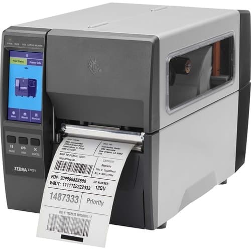 TT PRINTER ZT231 4X203DPI THERMAL TRANSFER TEAR US CORD