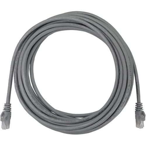 25FT CAT6A ENET CABLE SNAGLESS MOLDED UTP 10G POE M/M GRAY