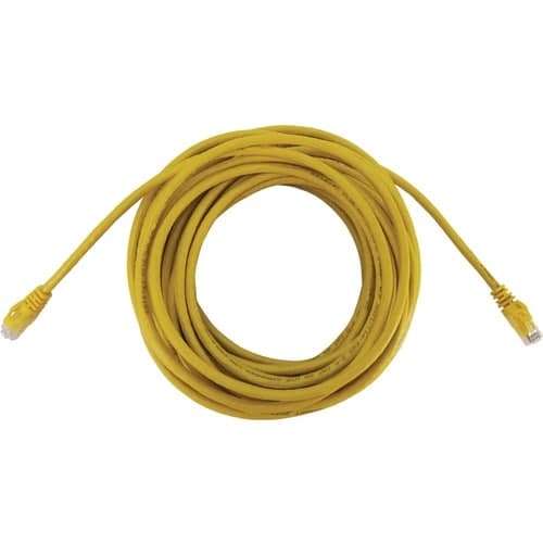 100FT CAT6A ENET CABLE SNAGLESS MOLDED UTP 10G POE MM YELLOW