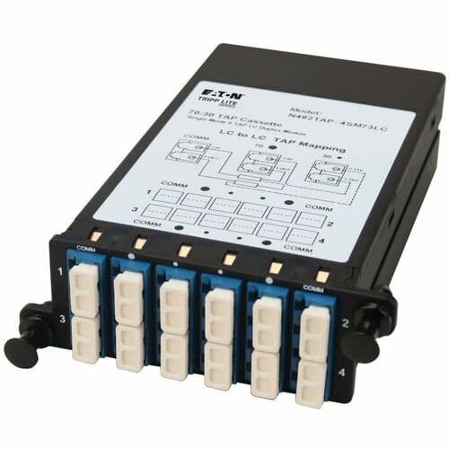 FIBER TAP CASSETTE SINGLEMODE 4X DUPLEX LC 70/30 SPLIT