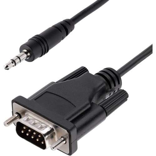 3FT DB9 TO 3.5MM SERIAL CABLE RS232 MALE TO 3.5MM SERIAL CABLE