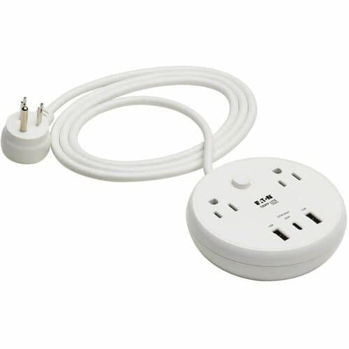 SAFE-IT SURGE PROTECTOR 57W 2-OUTLET 2 USB-A USB C 8FT CORD