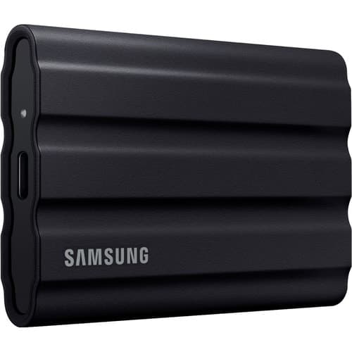 SAMSUNG 4TB T7+SHIELD USB+3.1+GEN.2 BLACK COLOR