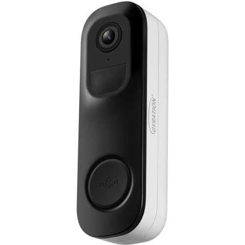3MP SMART WIFI WRLS DOORBELL CLOUD AI PIR DETECTION ALERTS H.264