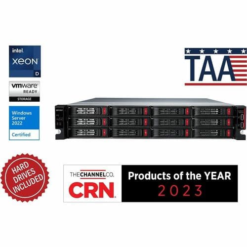 TERASTATION 71210RH NAS 240TB 12X20TB ENT HD 2U RM XEON 4X10GBE