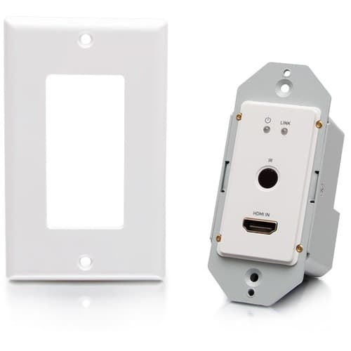 4K HDMI HDBASET + RS232 AND IR WALL PLATE TRANSMITTER