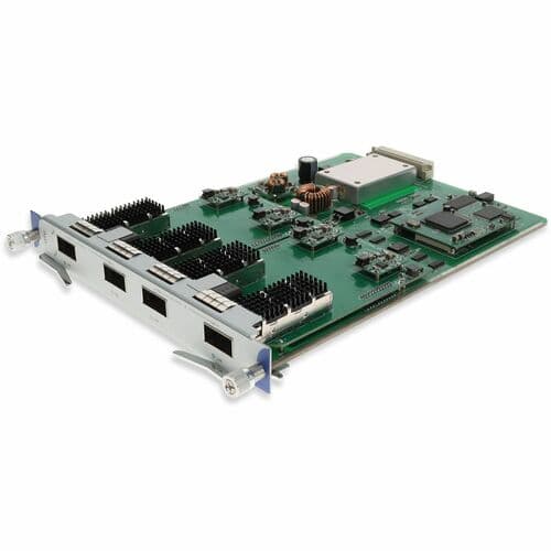 100G QSFP28 DUAL OEO LINE CARD W/MANAGEMENT INTERFACE