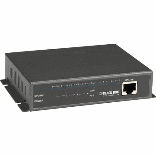 4-PORT POE + 1-PORT UPLIN 10/100/1000 RJ-45 SWITCH