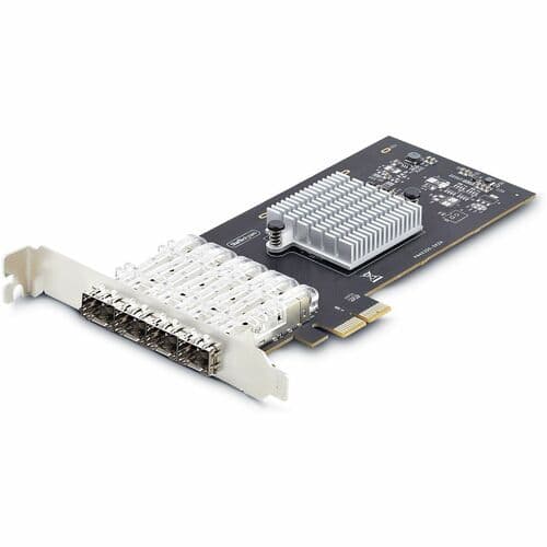 4-PORT GBE SFP NETWORK CARD FIBER OPTIC GIGABIT NIC/CONTROLLER