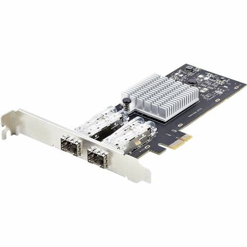 2-PORT GBE SFP NETWORK CARD - FIBER OPTIC GIGABIT NIC/CONTROLLER