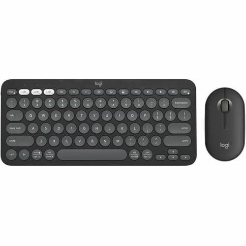 PEBBLE 2 COMBO MOUSE  KEYBOARD TONAL GRAPHITE