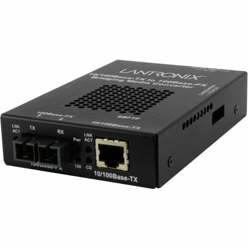10/100 BRIDGING CONVERTER RJ45 TO 100BFX MM SC 2KM