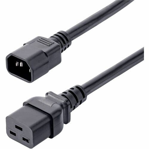 6FT HEAVY DUTY POWER CORD IEC C14 TO C19 15A 250V