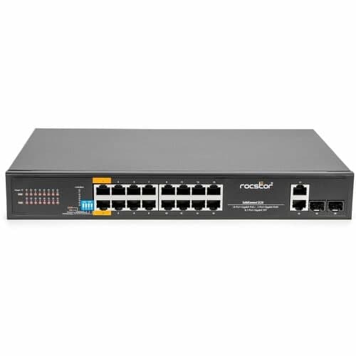 SOLIDCONNECT SC20 20-PORT UNMANAGED ETHERNET SWITCH - TAA