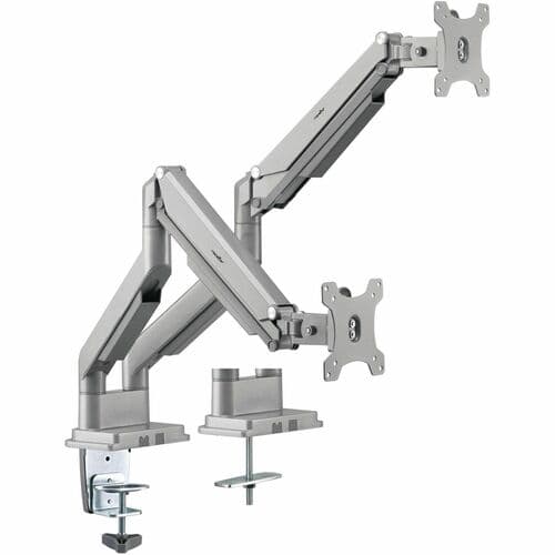 DUAL ERGONOMIC MONITOR MOUNT SUPPORTS UP TO TWO (2) 32IN DISPLAY