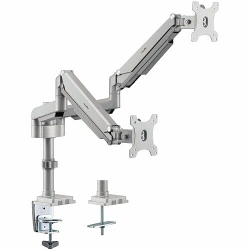 DUAL ERGONOMIC MONITOR MOUNT SUPPORTS UP TO TWO (2) 32IN DISPLAY