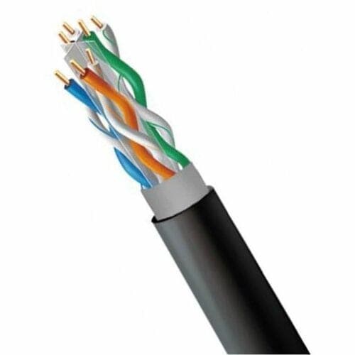 1000FT ROLL OF CAT7 OUTDOOR CABLE GEL FILLED 23AWG PURE COPPER