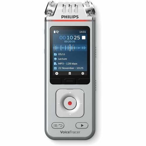 PHILIPS DVT4115 VOICE RECORDER SEMBLY AI TRANSCRIPTION