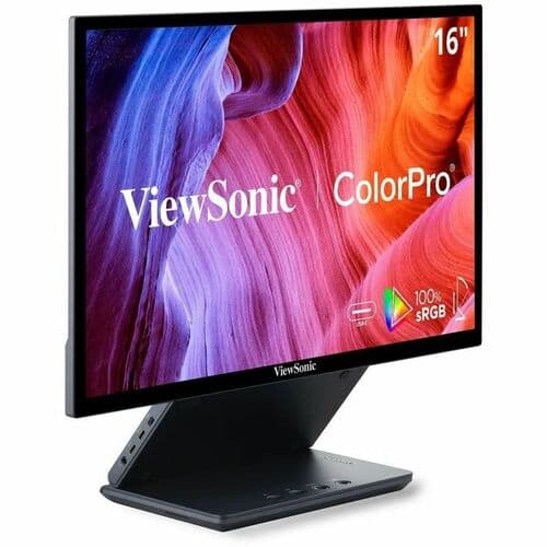 16IN PORTABLE MONITOR WITH 40W USB C ERGONOMIC STAND AND CARRYING