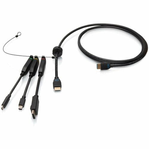 6FT PREMIUM HDMI DONGLE RING MDP DP USB